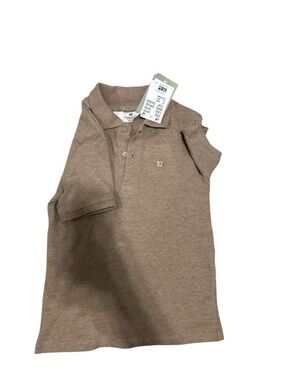 H&M Kids Polo Shirt - Taupe Brown
